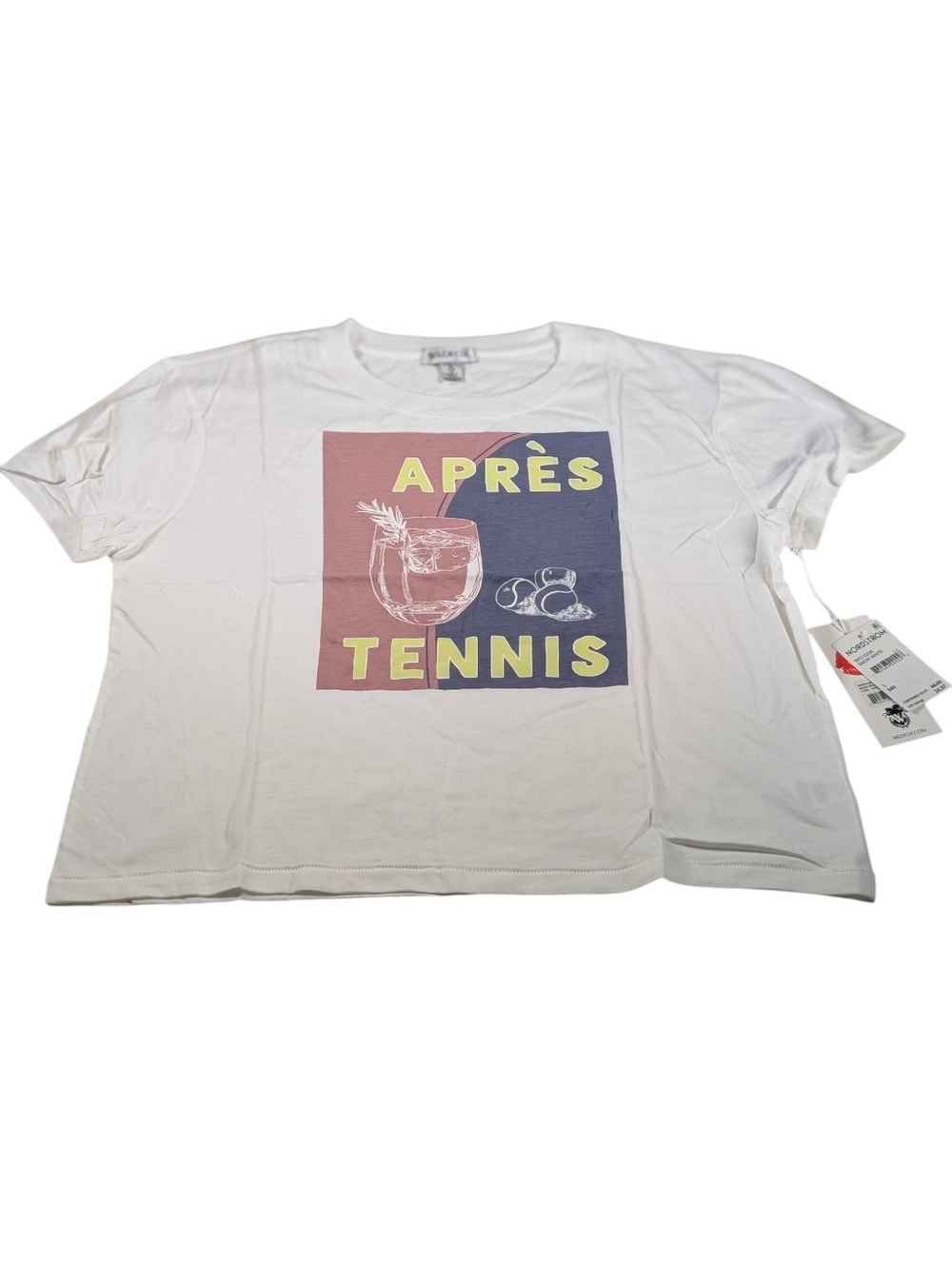 Wildfox Jamie Apres Tennis T-Shirt Size Large